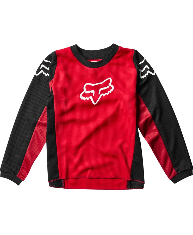 Мотоджерси детская Fox 180 Prix Kids Jersey Детский, S, красное, 2020 (23966-122-KS)