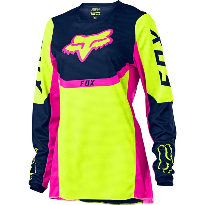 Мотоджерси подростковая Fox 180 Voke Youth Girls Jersey Подростковый, YL, желтый, 2021 (25866-130-YL)