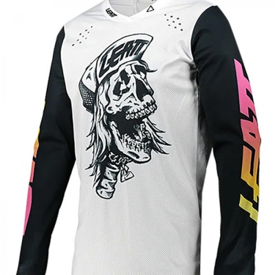 Мотоджерси подростковая Leatt Moto 3.5 Jr Jersey Skull, S, 2021 (5021020442)