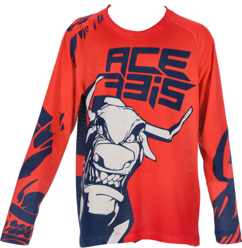 Acerbis джерси десткое MX J-WINDY THREE KID VENTED Red/Blue, L