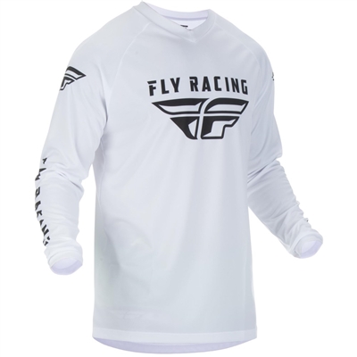 Футболка для мотокросса FLY RACING UNIVERSAL белая   L