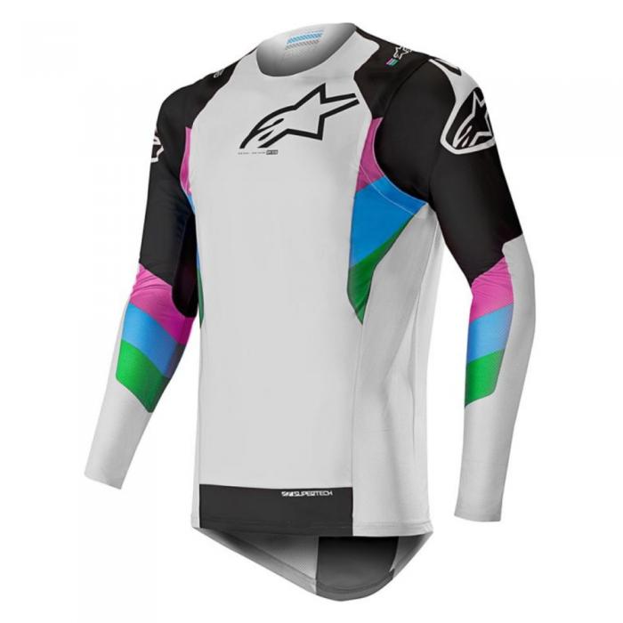 Джерси SUPERTECH JERSEY серо-черный, 901, L