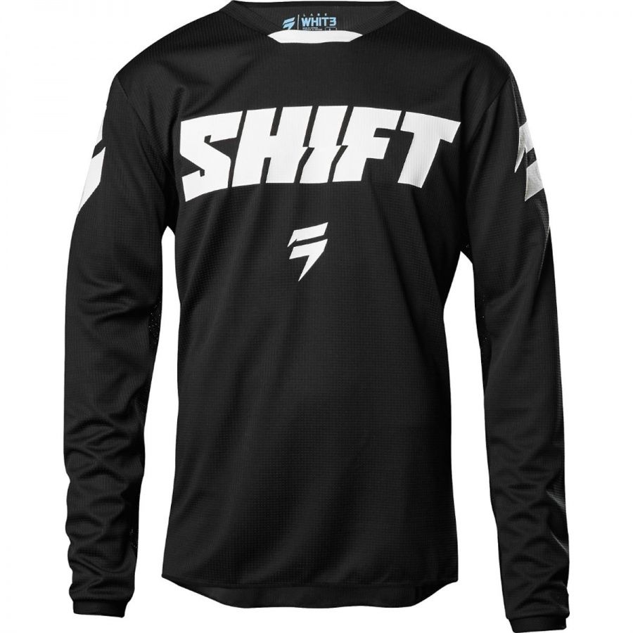 Мотоджерси подростковая Shift White Ninety Seven Youth Jersey черное L (21453-001-L)