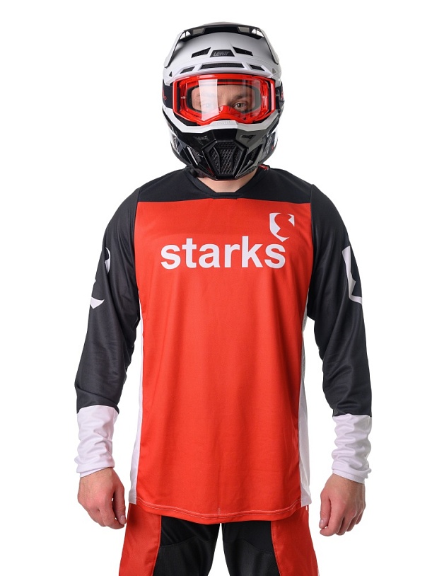 Джерси PHOENIX (Кросс) (XL,красный/черный)