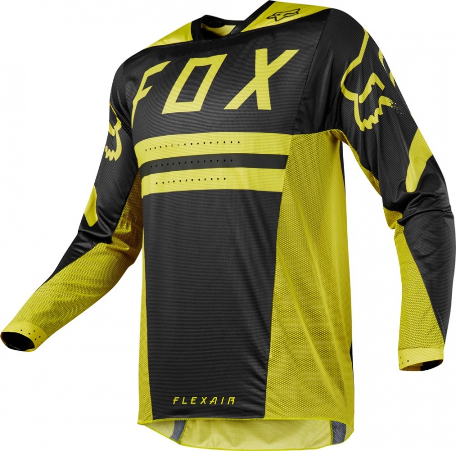 Мотоджерси Fox Flexair Preest Jersey Dark желтое M (19414-547-M)