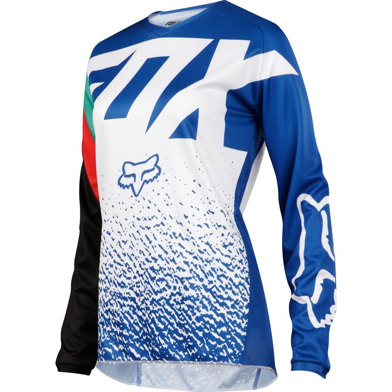 Мотоджерси женская Fox 180 Womens Jersey синее L (19438-002-L)