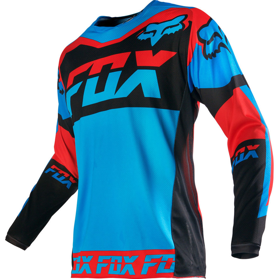 Мотоджерси Fox 180 Mako Jersey синее / красное L
