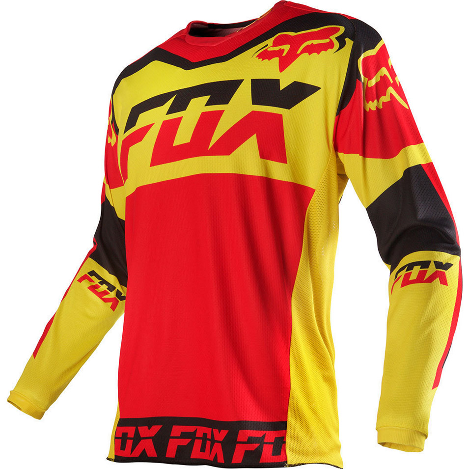 Мотоджерси Fox 180 Mako Jersey желтое S