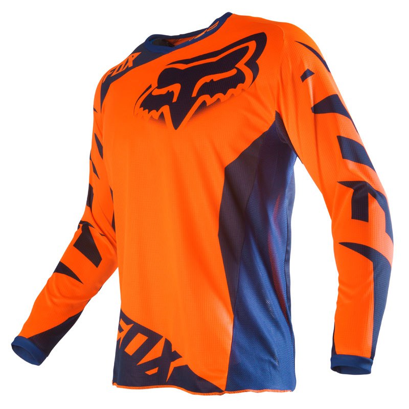Мотоджерси Fox 180 Race Jersey оранжевое / синее M