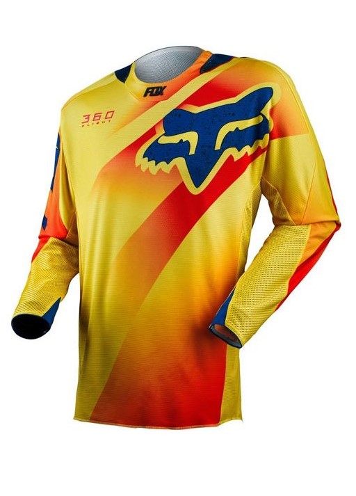Мотоджерси Fox 360 Flight Jersey оранжевое M