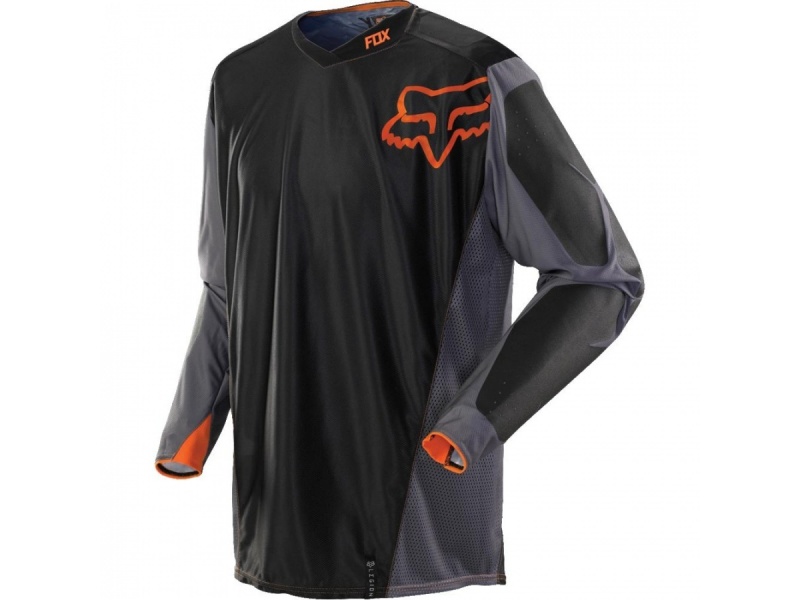 Мотоджерси Fox Legion Offroad Jersey серое / оранжевое L (08478-230-L)