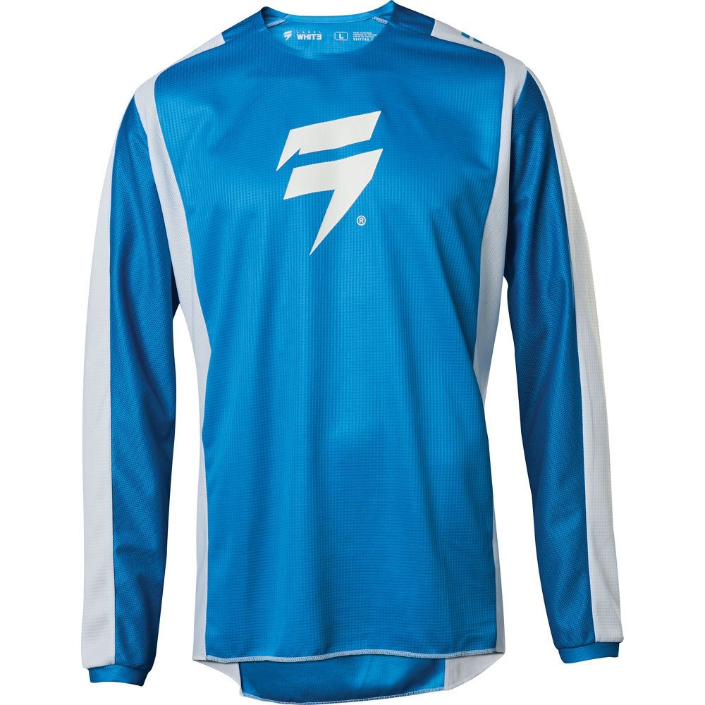 Мотоджерси Shift Whit3 Label Race 2 Jersey синее / белое M (24402-025-M)