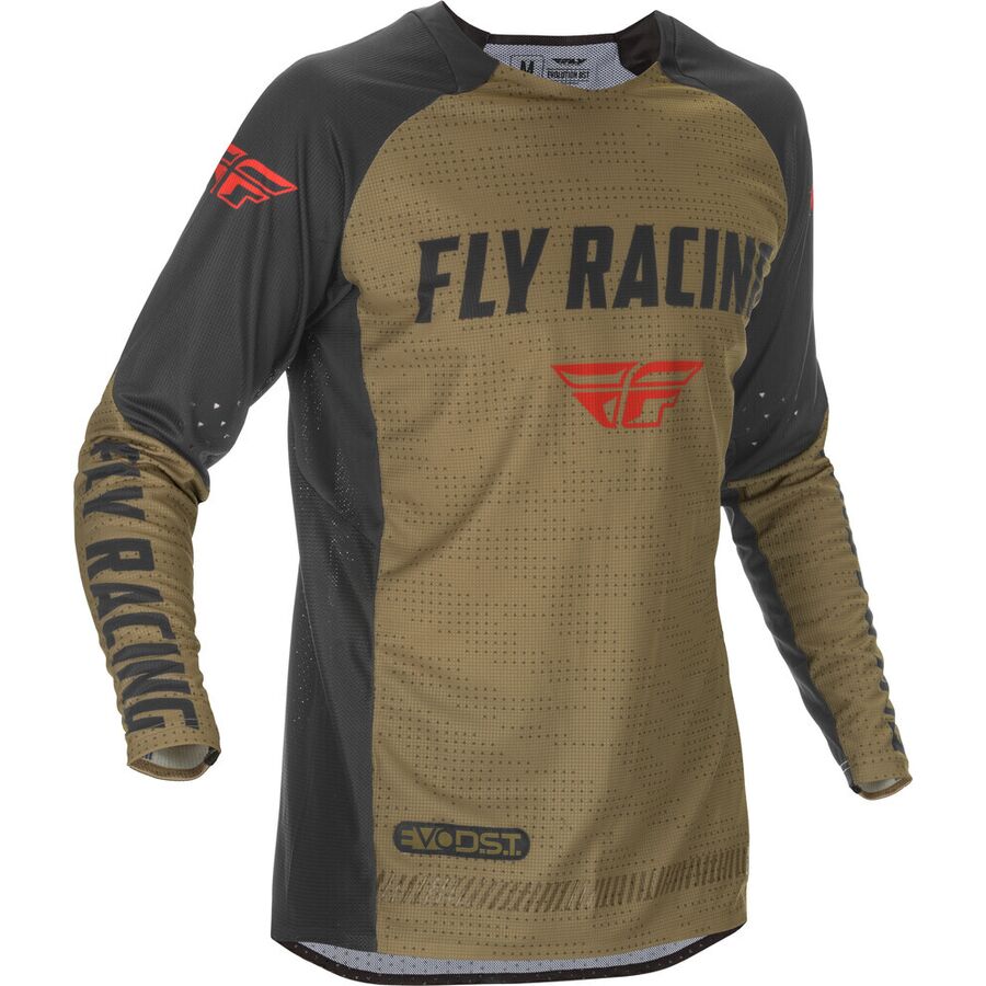 Джерси FLY RACING EVOLUTION DST хаки/черная/красная 2021 S