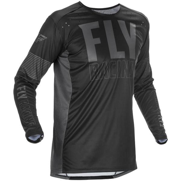 Джерси FLY RACING LITE черная/серая 2021 XXL
