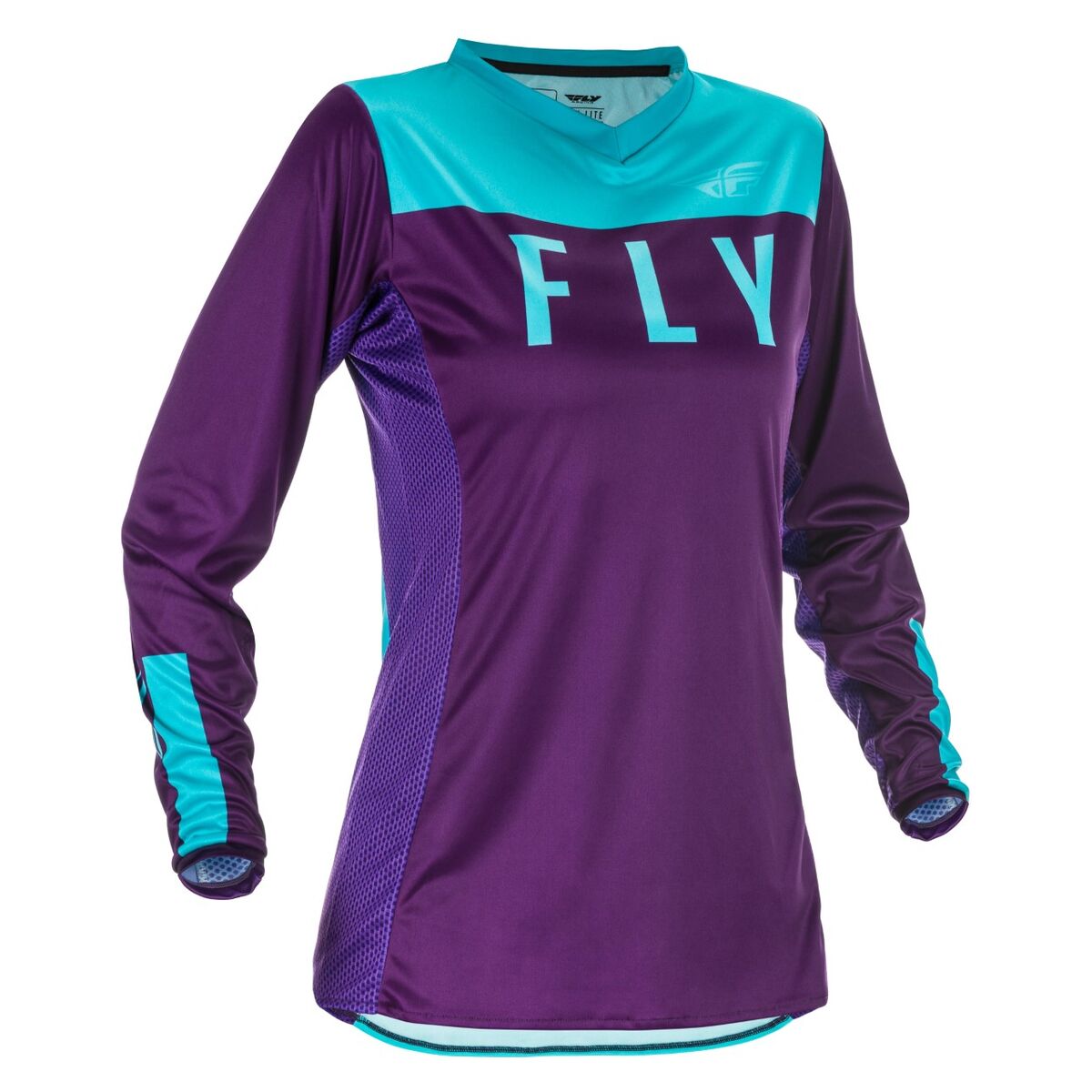 Джерси женская FLY RACING WOMEN'S LITE фиолетовая/синяя 2021 M