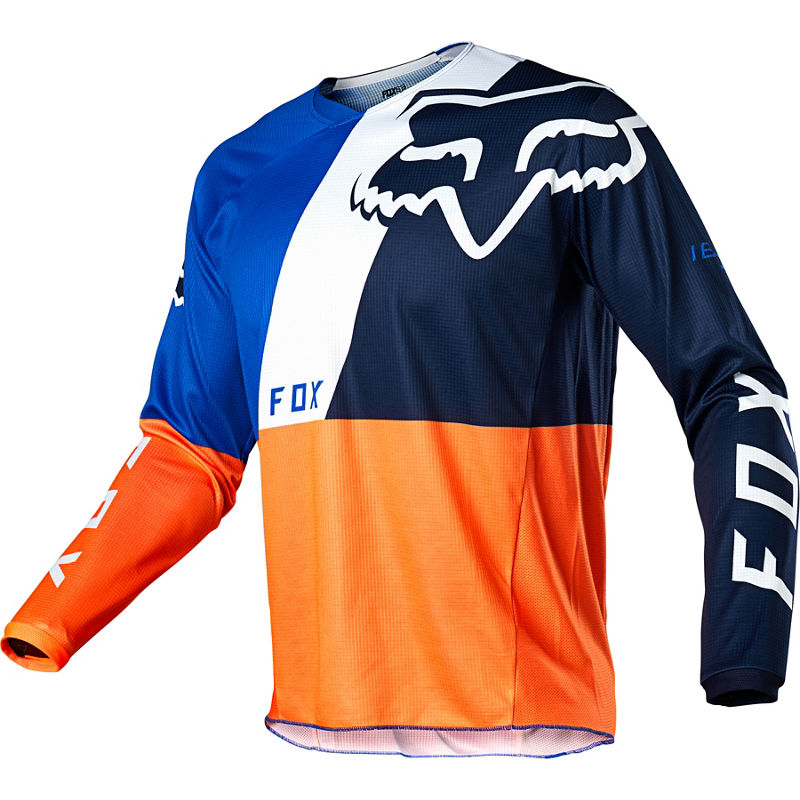 Мотоджерси подростковая Fox 180 Lovl SE Youth Jersey оранжевое / синее M (26529-592-YM)