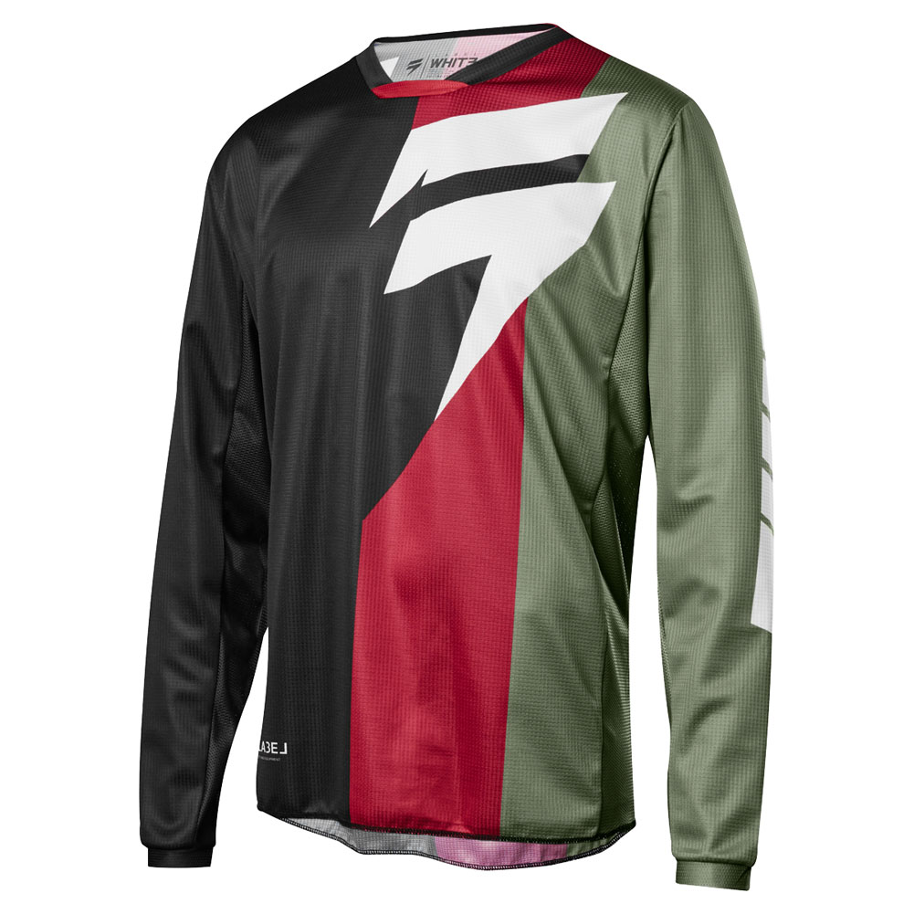 Мотоджерси Shift White Tarmac Jersey черное M (19326-001-M)