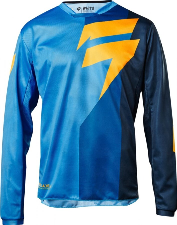 Мотоджерси Shift White Tarmac Jersey синее XL (19326-002-XL)
