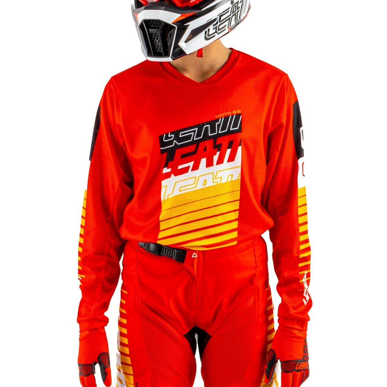Мотоджерси подростковая из комплекта Leatt Ride Kit 3.5 (Red, M, 2025 )