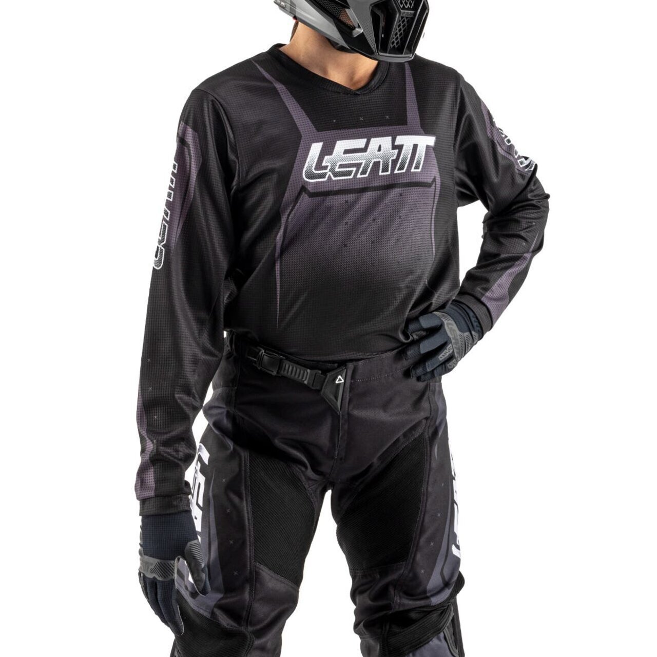 Мотоджерси детская из комплекта Leatt Ride Kit 3.5 (Black, XXS, 2025)