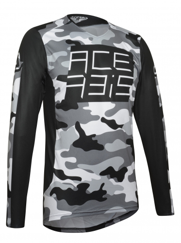 Джерси Acerbis MX MUUH  BLACK/WHITE , XXL