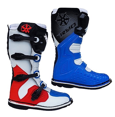 Мотоботы RYO Racing MX3, син/бел/кр (Белый/ синий/ красный, 42, 304237-8)