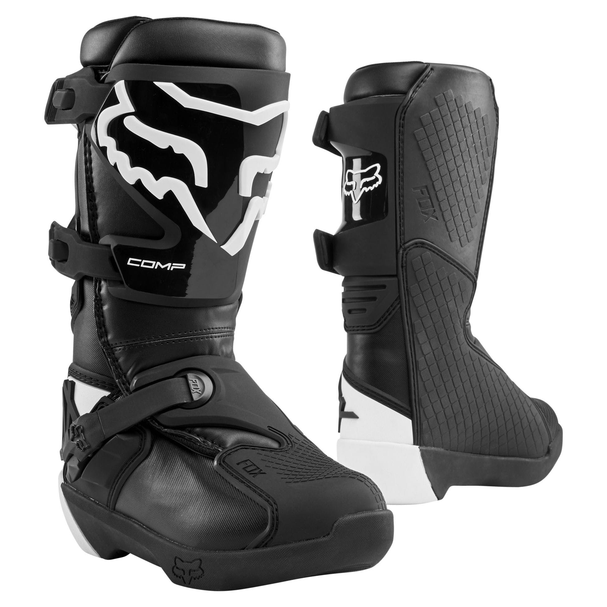 Мотоботы FOX Comp Boot чёрные 10