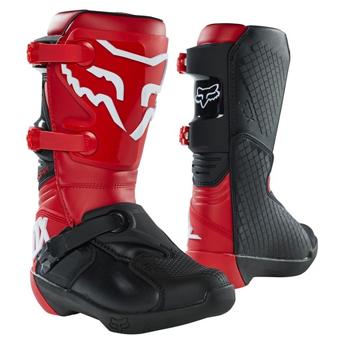 Мотоботы подростковые Fox Comp Youth Boot (Flame Red, 6, 2021 (27689-122-6))