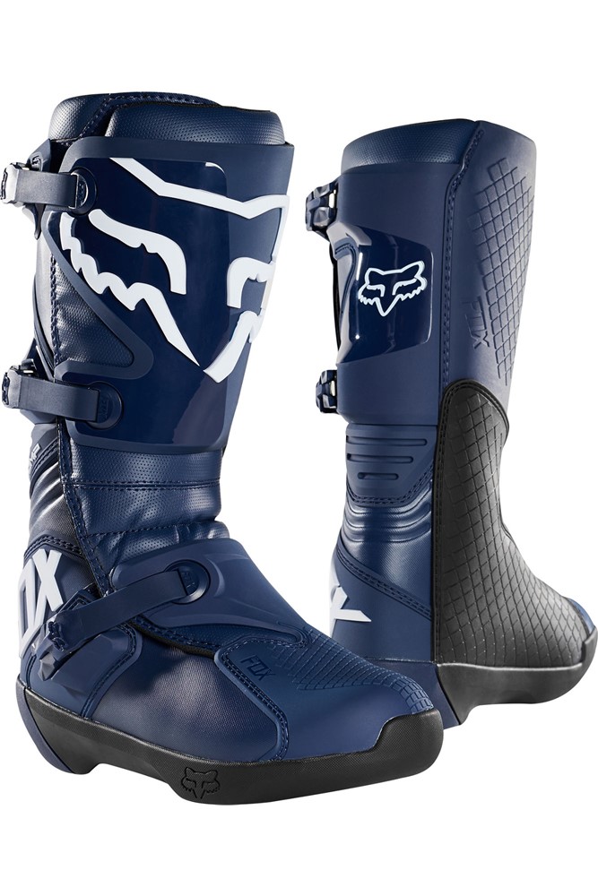 Мотоботы Fox Comp Boot синие 9 (25408-007-9)