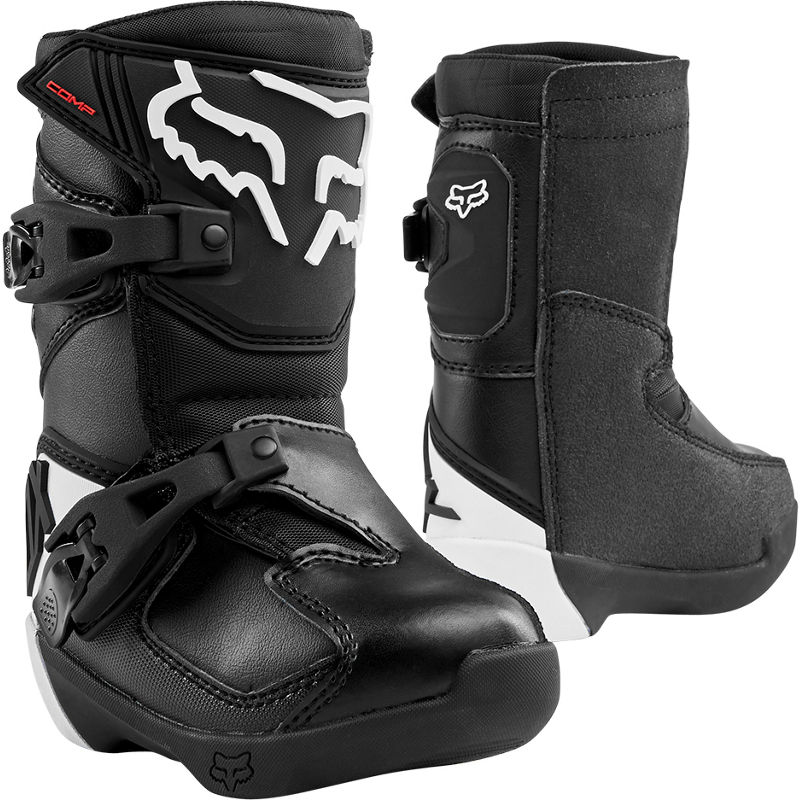 Мотоботы детские Fox Comp Kids Boot Black 10 (24015-001-10)