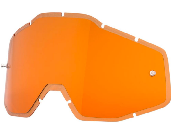 Линза 100% Racecraft/Accuri/Strata Anti-Fog Injected HD Persimmon (51004-016-02)