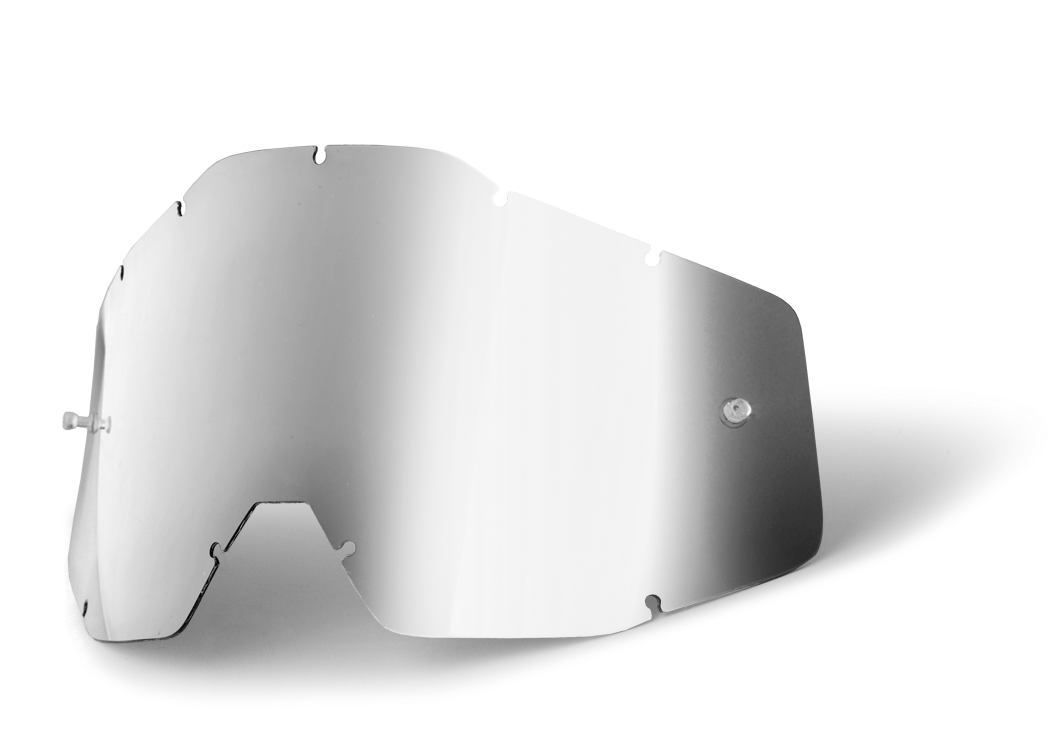 Линза зеркальная 100% RC2/AC2/ST2 Silver