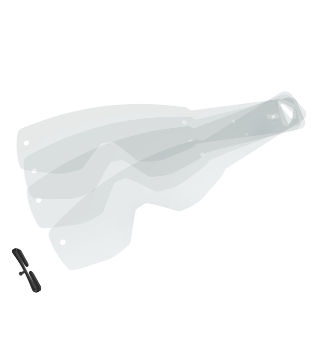 Пленка для очков Works Tear Off fits Hustle MX PAK-20