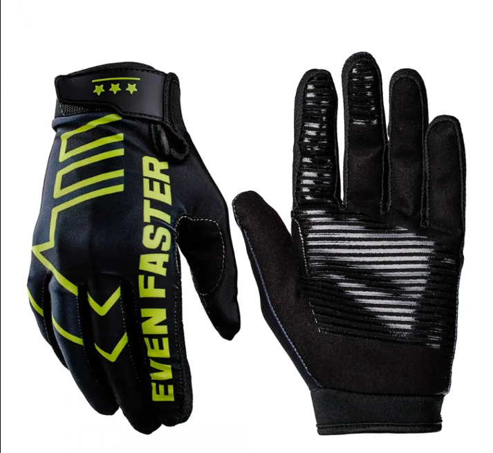 Перчатки для кросса Phoenix AIR ARROW Черный/Принт Hi-Viz (XL)