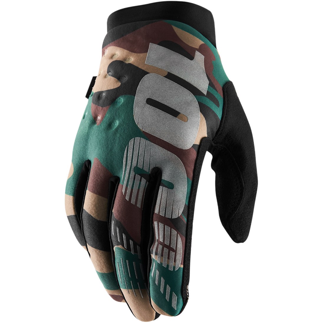 Мотоперчатки 100% Brisker Glove Camo/Black S (10016-061-10)