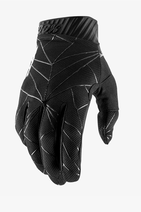 Мотоперчатки 100% Ridefit Glove Black/White S (10014-251-10)