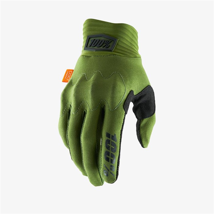 Мотоперчатки 100% Cognito D3O Glove (Army Green/Black, M, 2021 (10013-216-11))