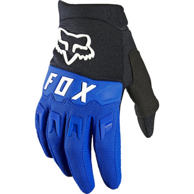 Мотоперчатки подростковые Fox Dirtpaw Youth Glove Подростковый, YM, синий, 2021 (25868-002-YM)