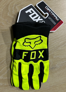 Мотоперчатки FOX Dirtpaw 16 Салатовый/Черный Размер S