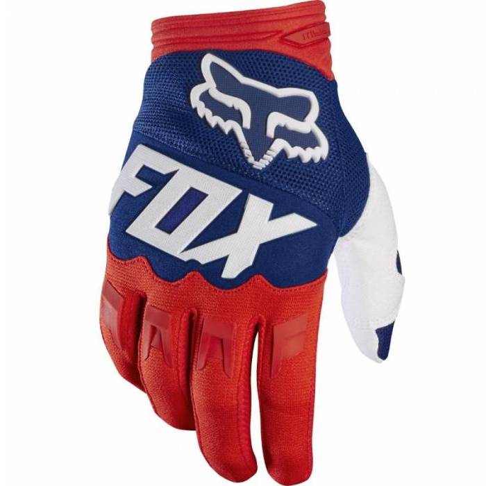 Перчатки Fox Dirtpow red/blue/white M