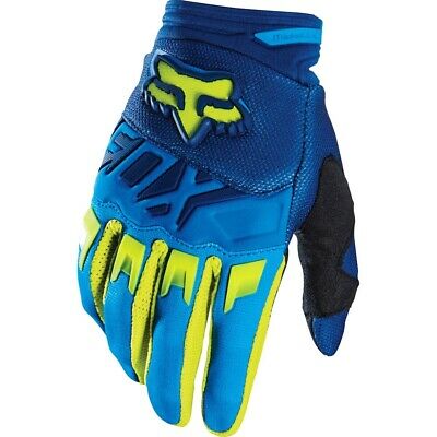 Мотоперчатки Fox Dirtpaw Race Glove Blue/Yellow S