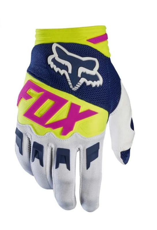Перчатки мото FOX №11 Yellow/Pink/White (L)