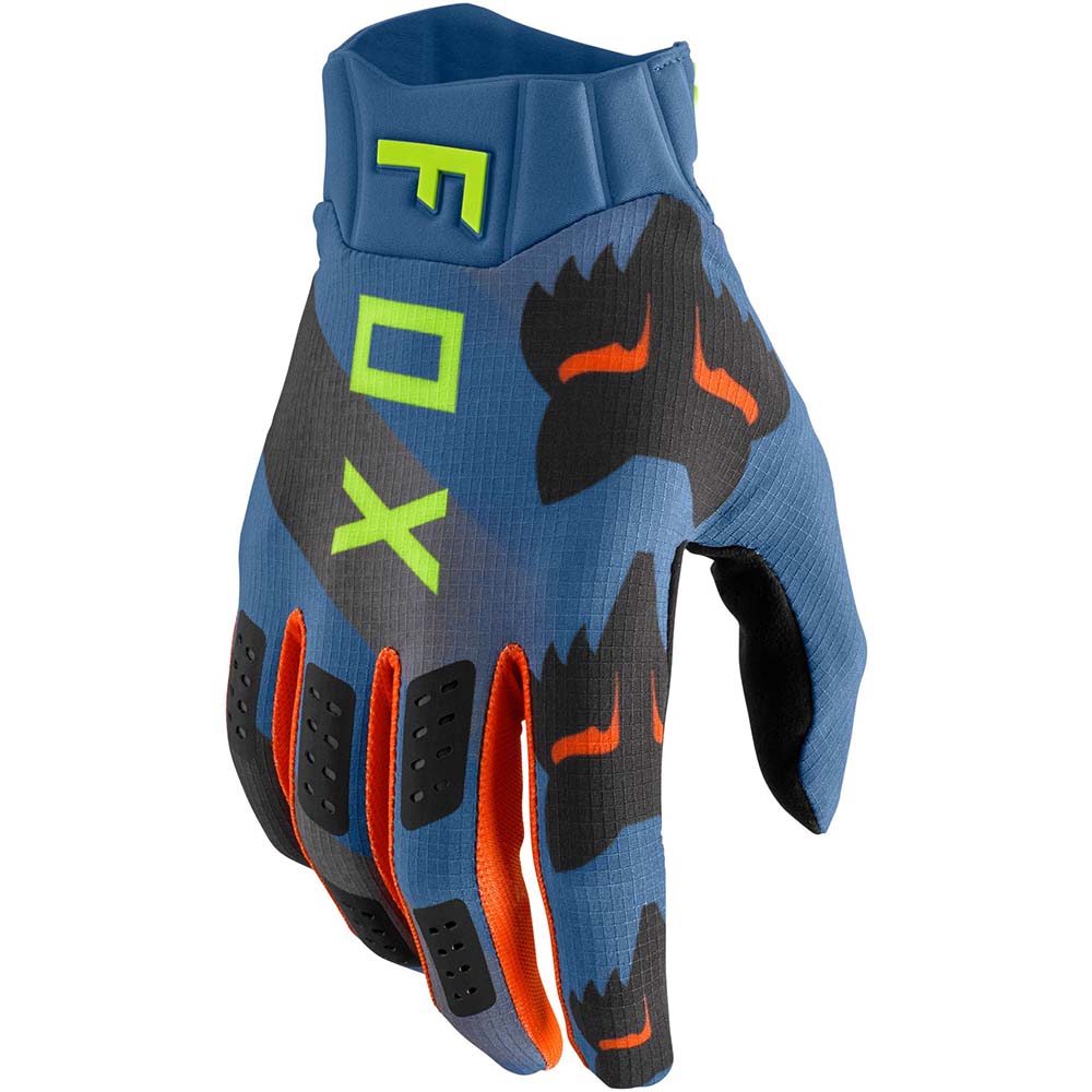 Мотоперчатки Fox Flexair Mawlr Glove Dust Blue, XL, 2021 (26759-157-XL)