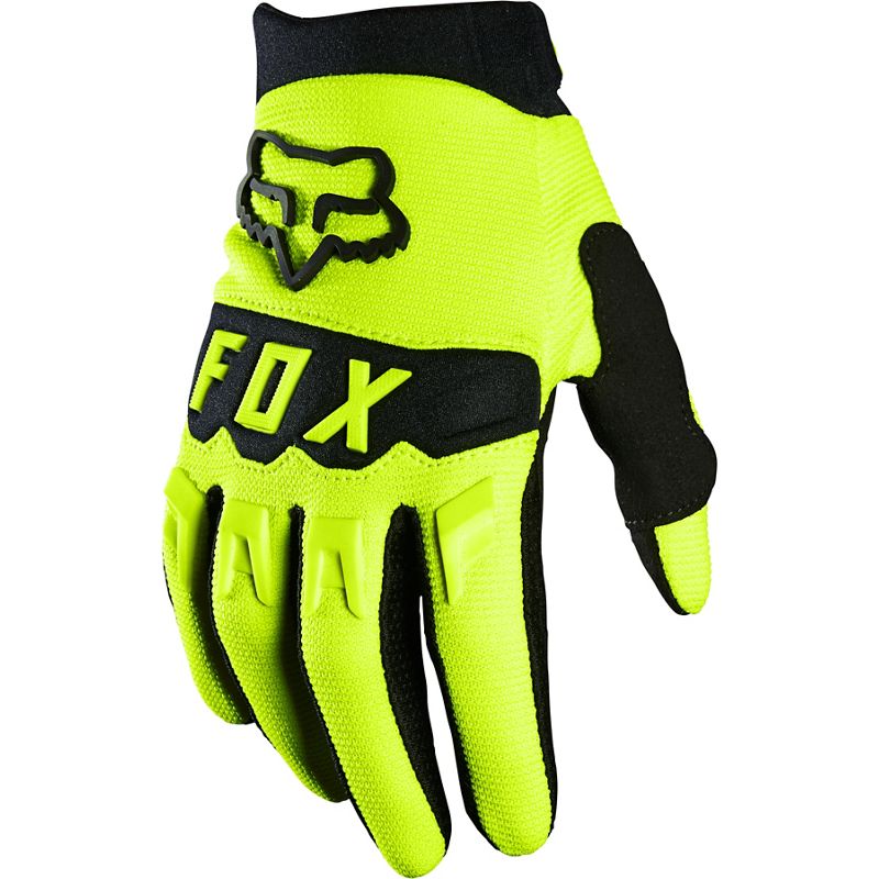 Мотоперчатки подростковые Fox Dirtpaw Youth Glove Flow Yellow, YL, 2021 (25868-130-YL)