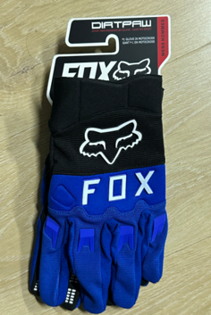 Мотоперчатки FOX Dirtpaw 16 Синий/Черный Размер M