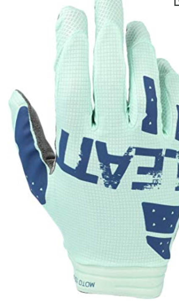 Мотоперчатки Leatt Moto 1.5 GripR Glove (2021) Взрослый, S, бирюзовый, 2021 (6021040500)