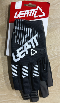 Мотоперчатки Leatt 1.5 GripR Черный/Белый Размер S