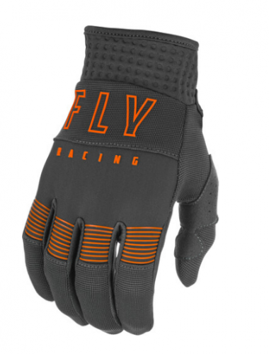 Перчатки FLY RACING F-16 серые/оранжевые (2021)  4