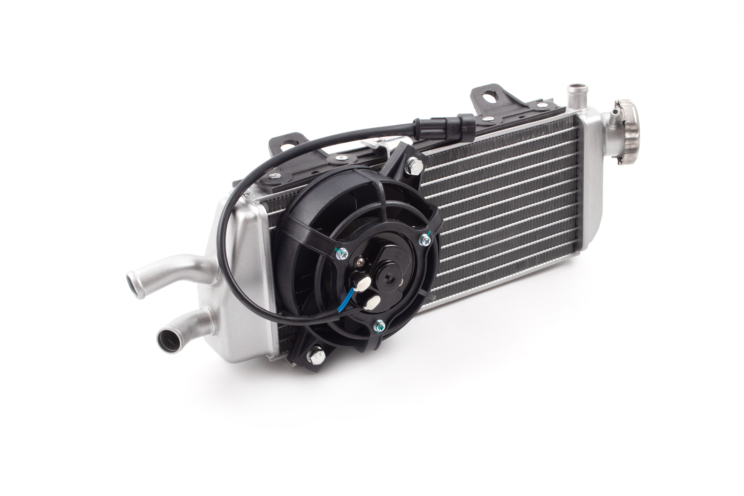 Радиатор правый для эндуро мотоцикла BRZ SX8 NB300/ Kews K23 (рама K10)