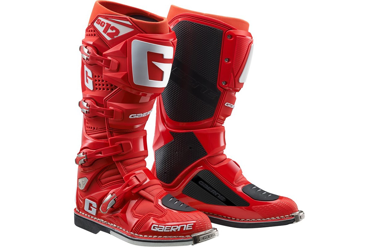Мотоботы Gaerne SG12 красные 44